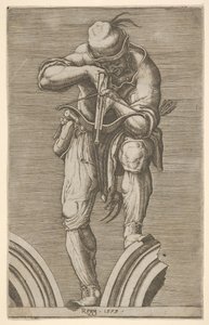 Muž střílející z kuše, 1579.