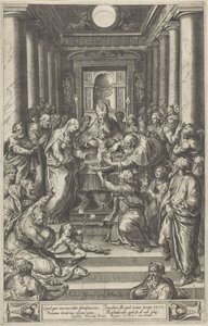 Obřízka Krista od Cherubino Alberti
