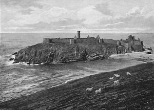 Ostrov St. Patricks, Peel, Isle of Man, c1896