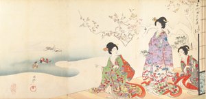 Chiyoda Castle Album of Women, 1895., 1895. od Chikanobu Yoshu