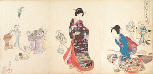 Chiyoda Castle Album of Women, 1895., 1895. od Chikanobu Yoshu