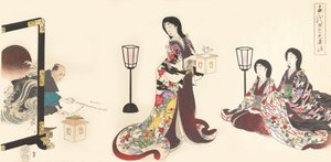 Chiyoda Castle Album of Women, 1895., 1895. od Chikanobu Yoshu
