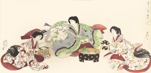 Chiyoda Castle Album of Women, 1895., 1895.