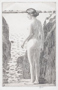 Appledore od Childe Frederick Hassam