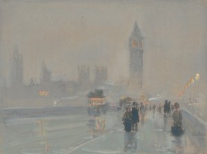 Big Ben od Childe Frederick Hassam