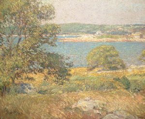 Ten Pound Island, cca 1896-99 (olej na plátně) od Childe Frederick Hassam