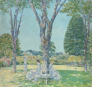Konkurz, East Hampton od Childe Frederick Hassam