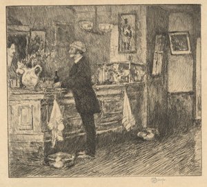 Bar v Nové Anglii od Childe Hassam