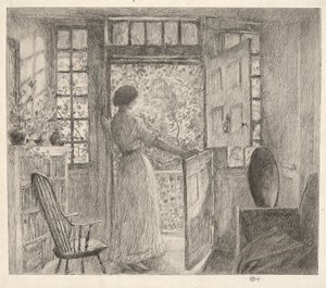 Holandské dveře od Childe Hassam