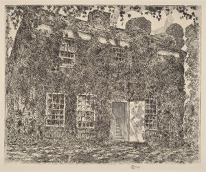 Chata „Home Sweet Home“, č. 3, Easthampton od Childe Hassam