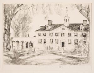 Mt. Vernon, 1925 od Childe Hassam