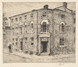 Old Custom House, Portsmouth, 1915 od Childe Hassam