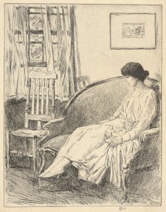 Otevřené okno od Childe Hassam