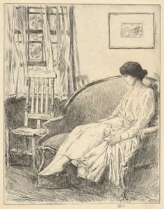 Otevřené okno od Childe Hassam