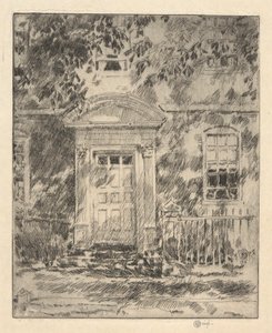 Portsmouth Doorway, 1916 od Childe Hassam