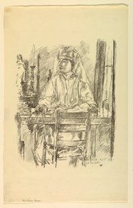 Zdravotní sestra Červeného kříže od Childe Hassam