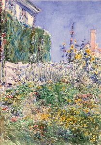 Thaxterova zahrada od Childe Hassam