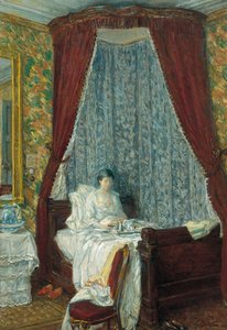 Francouzská snídaně, 1910 od Childe Hassam