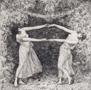 Vavřínový tanec od Childe Hassam
