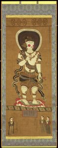 Avalokitéšvara, Buddha soucitu z jeskyní Mogao, Dunhuang, provincie Gansu, Čína od Chinese School