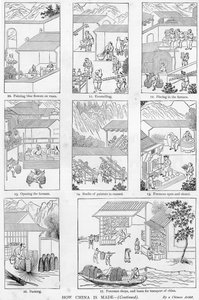 Výroba porcelánu (viz také 384116) od Chinese School