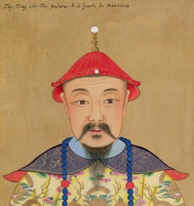 Portrét Ti Qing Che-Tsu (1638-61)