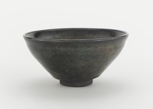 Čajová mísa, provincie Fujian, dynastie Severní Song nebo Jižní Song, 12.–13. století (keramika)