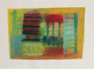 Žlutá zahrada I, 2003 od Ching Fun Tso