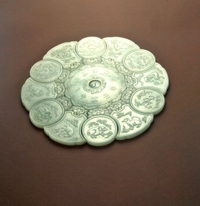 Kalendář zvířat, 1736-95 (nefrit) od Ching Period Chinese School