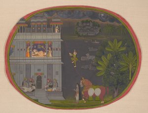 Escapade at Night:, ca. 1800-10.