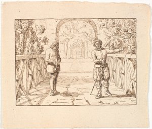 Ilustrace pro sv. Svatý. Blicher, Tři svaté předvečery od Christen Dalsgaard