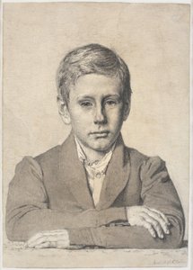 Portrét dřevorubce Henrika Clausena (1825-1904) jako dítě od Christen Købke