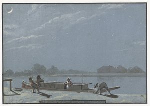 Příjezd sirotčího člunu na Buiten Amstel (deník, 19. listopadu)