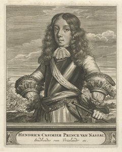 Portrét Hendrika Kazimíra, prince z Nassau od Christiaan Hagen