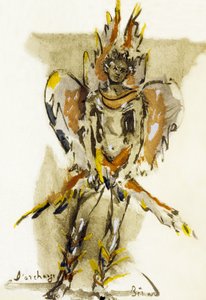 Ilustrace z "Amphitryon 38" od Jean Giraudoux od Christian Bérard
