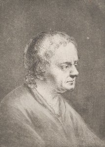 Portrét Christiana Bernharda Rodea, umělcova otce, ca. 1756.