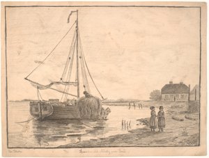 Pláž v Nordby na Fanø od Christian Blache