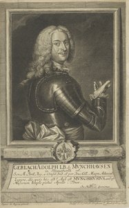 Portrét Gerlacha Adolfa von Munchausen 1688-1770, 1738.