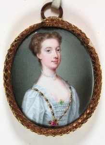Lady Margaret Cavendish Holles Harley (smalt)
