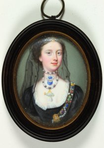Lady Margaret Cavendish Holles Harley (smalt)