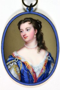 Lady Mary Wortley Montagu (smalt)