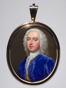Portrét muže, c. 1735. od Christian Friedrich Zincke