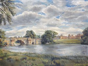 Blenheim Palace, 2011 (olej na plátně)