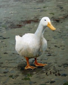 Husa, 2006 (olej na plátně) od Christian Furr