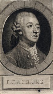 Johann Christoph Adelung 1732-1806. od Christian Gottlieb Geyser