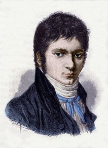 Ludwig van Beethoven (1770-1827), německý hudebník, v roce 1802. Rytina Morela z miniatury od Hornemana. od Christian Hornemann