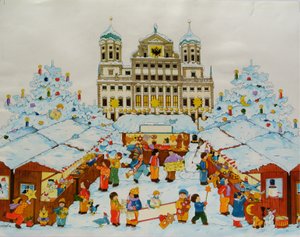 Vánoční trh (Staré město Augsburg)