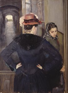 Setkání (Albertine) od Christian Krohg