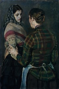 Varování (malba) od Christian Krohg