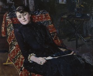 Herečka Constance Brown od Christian Krohg